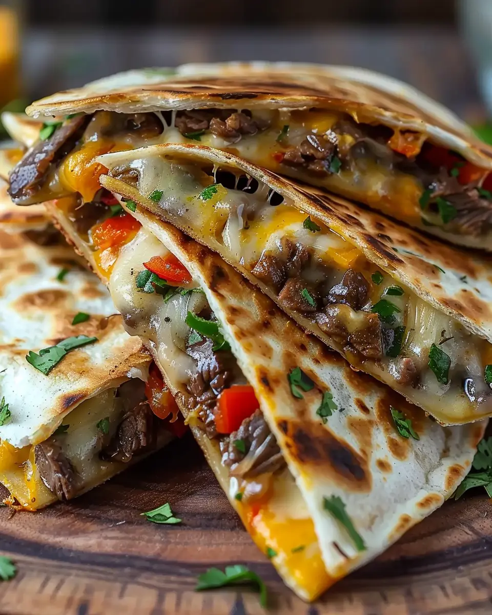 Philly Cheese Steak Quesadillas Recipe: Easy Indulgence for All