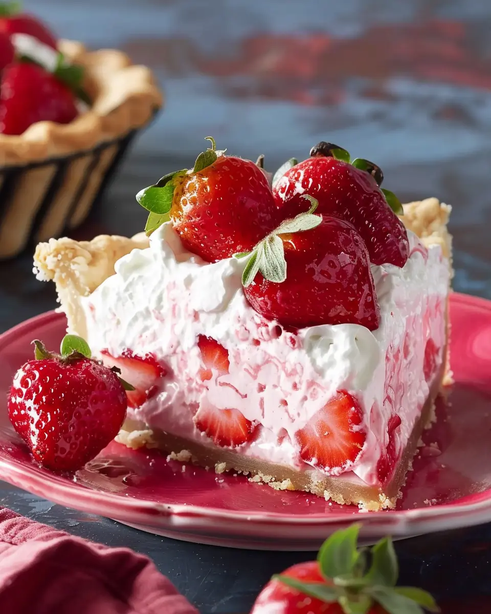 Strawberry Cool Whip Pie: Easy, Refreshing Dessert Delight