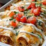 Indulgent Queso Chicken Enchiladas for Quick Weeknight Dinners