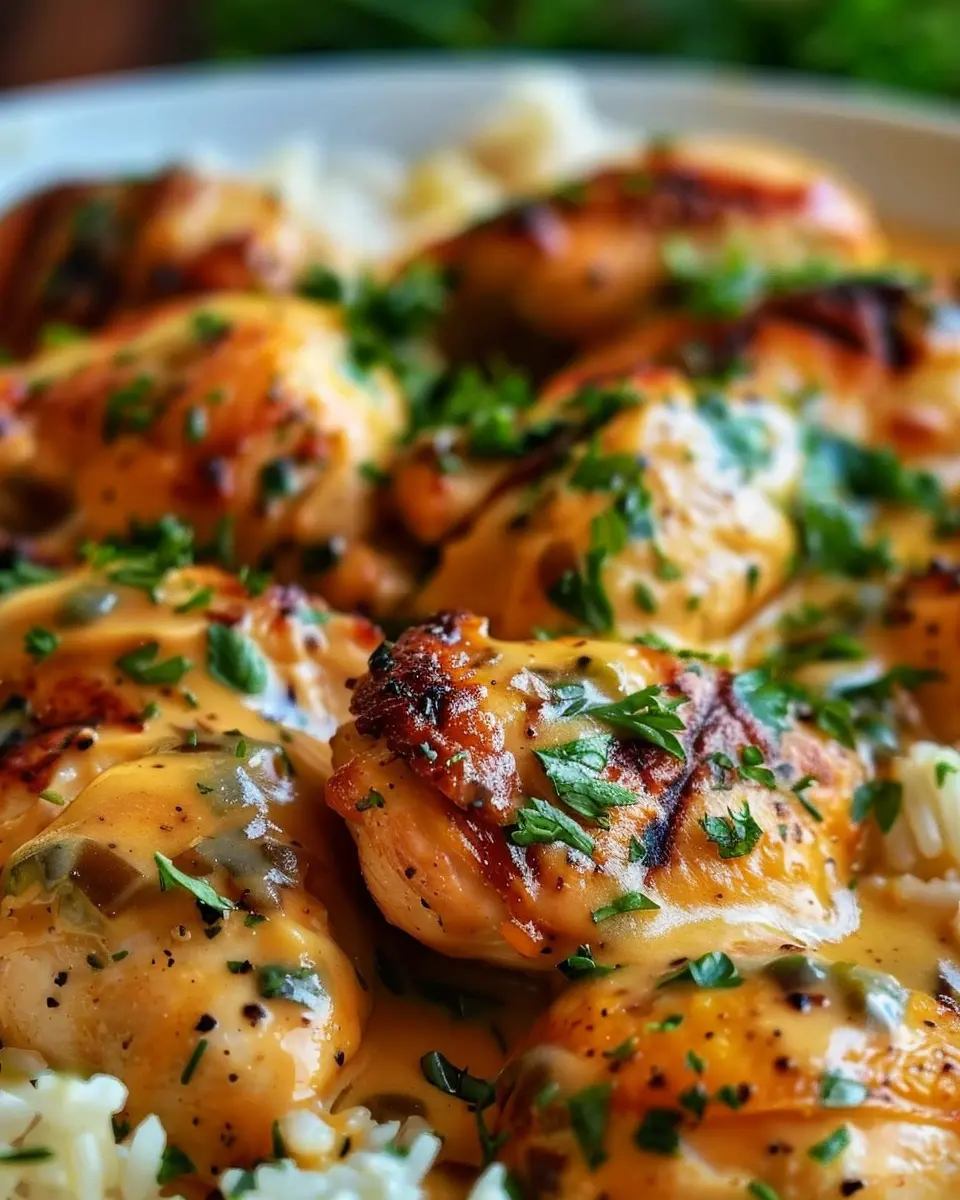 Smothered Chicken and Rice: An Indulgent Comfort Meal Recipe