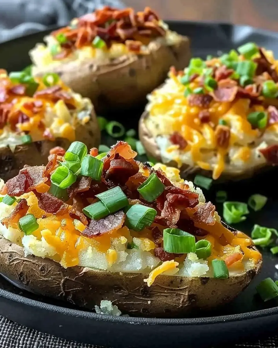 Loaded Baked Potatoes: Indulgent Recipes with Turkey Bacon and Chicken Ham