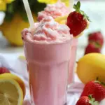 Strawberry Frosted Lemonade.