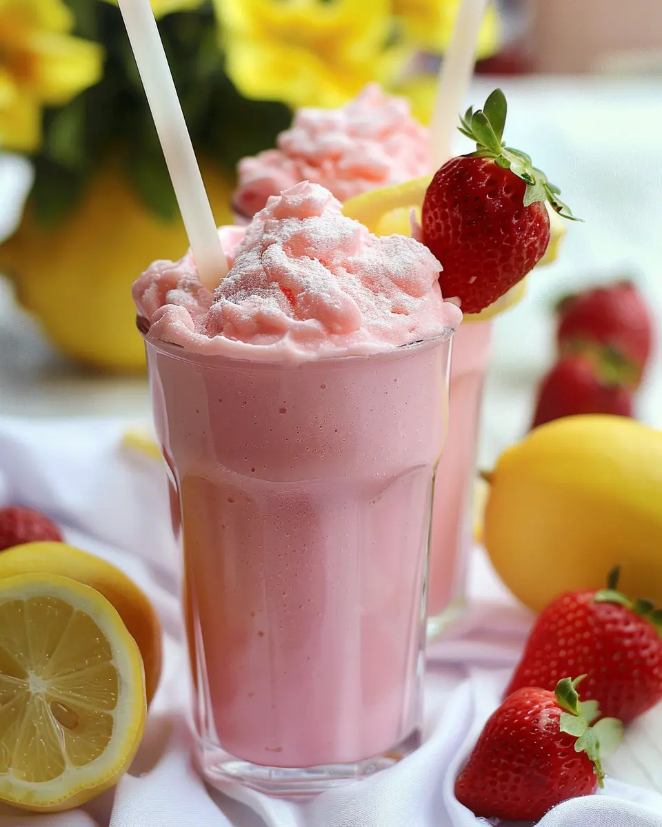 Strawberry Frosted Lemonade: The Best Refreshing Summer Treat