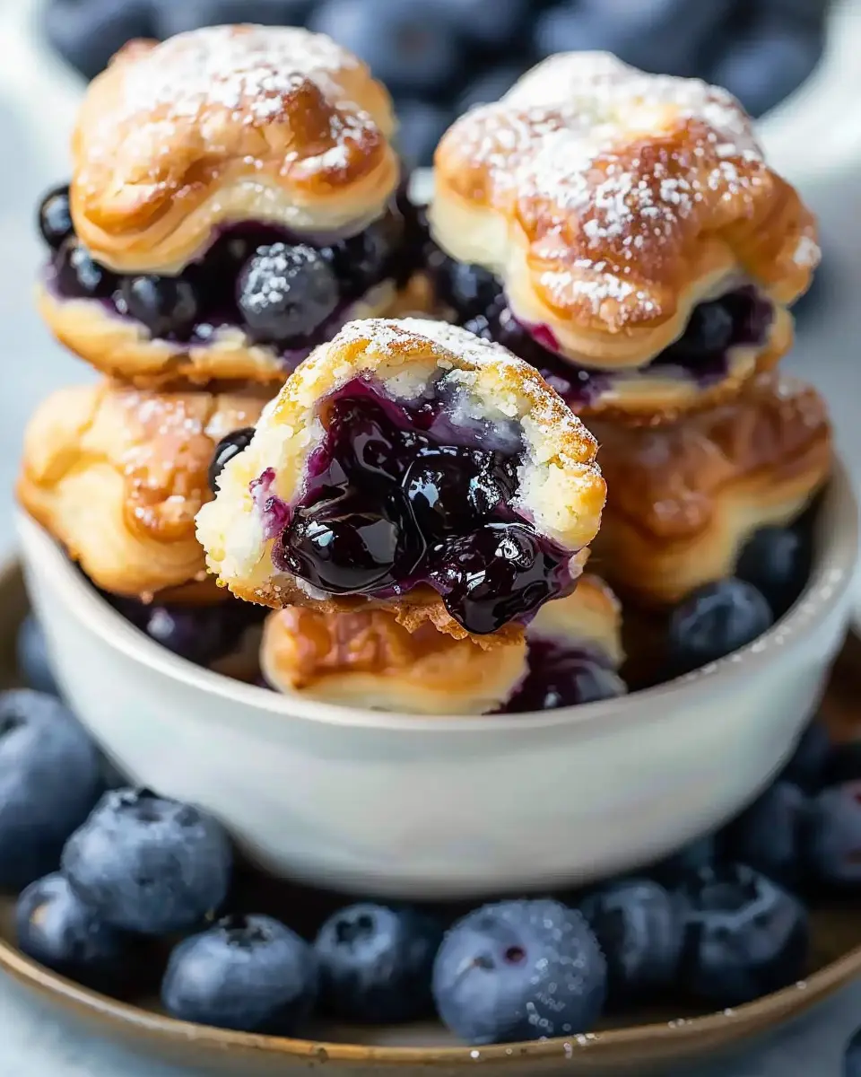 Blueberry Pie Bombs: Easy Homemade Treats for Sweet Lovers