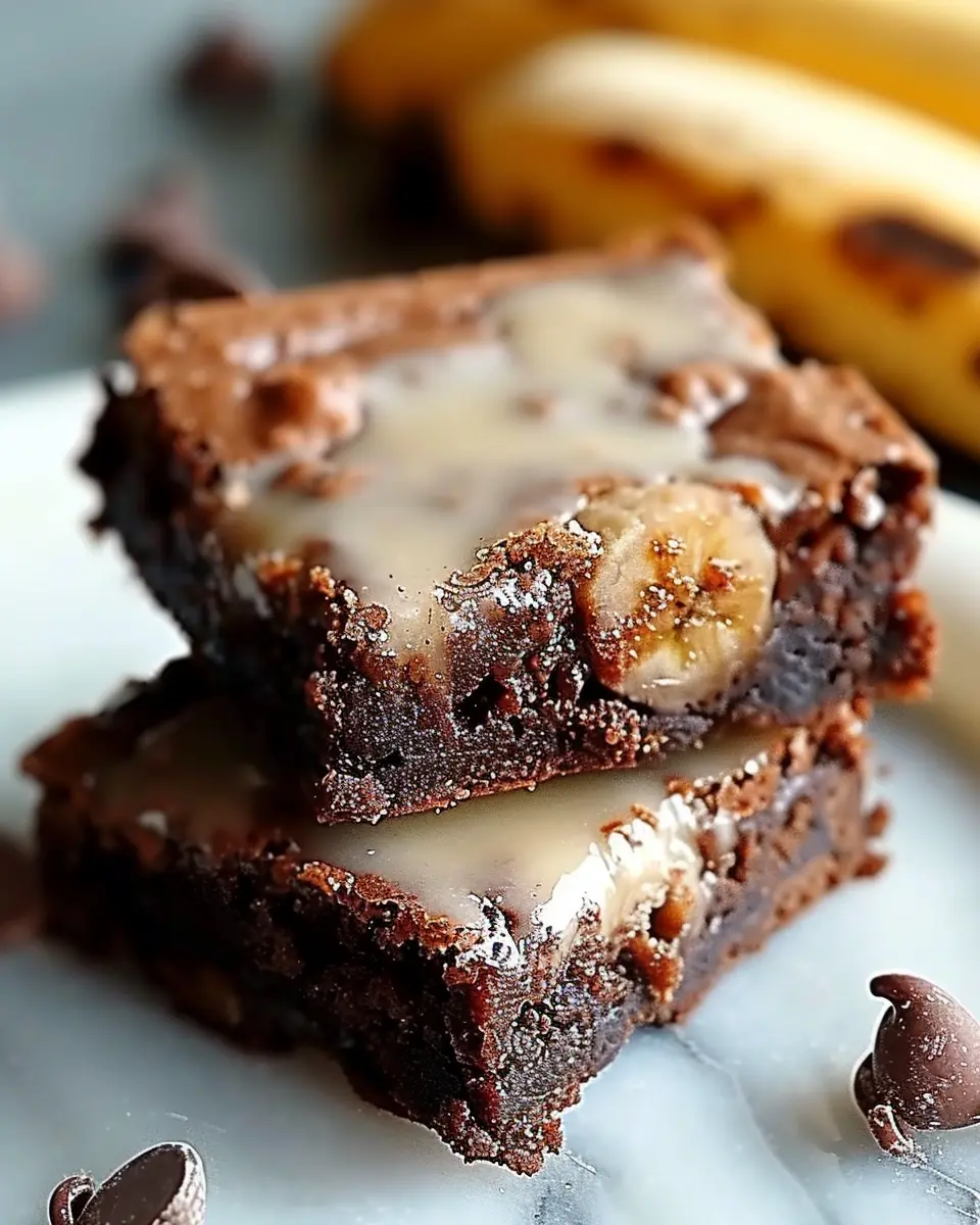 Banana Bread Brownies: The Best Sweet Twist Every Banana Lover Craves
