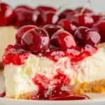 Cake Mix Cherry Cheesecake
