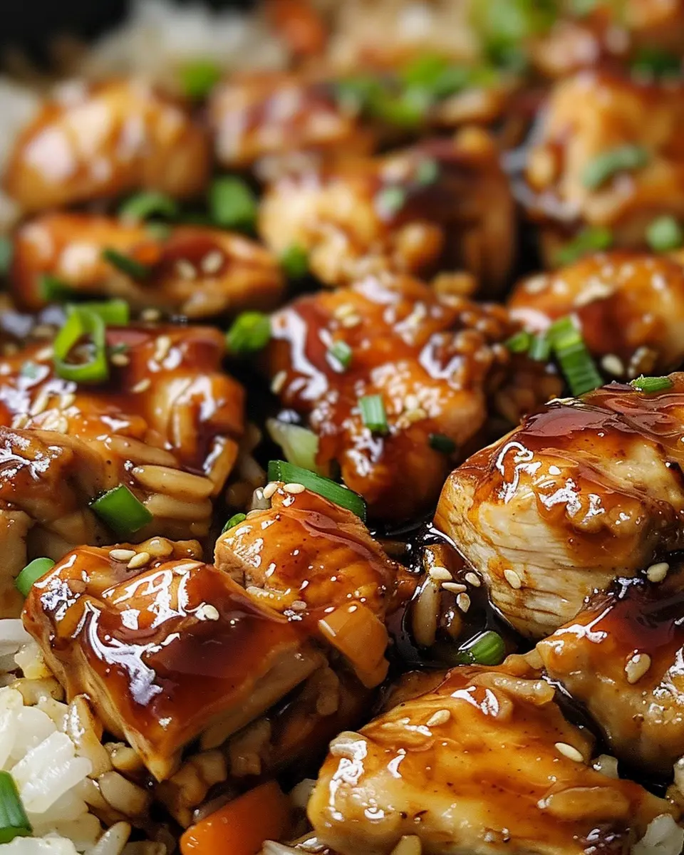 One-Pan Bold Honey BBQ Chicken Rice: Easy Family-Friendly Delight