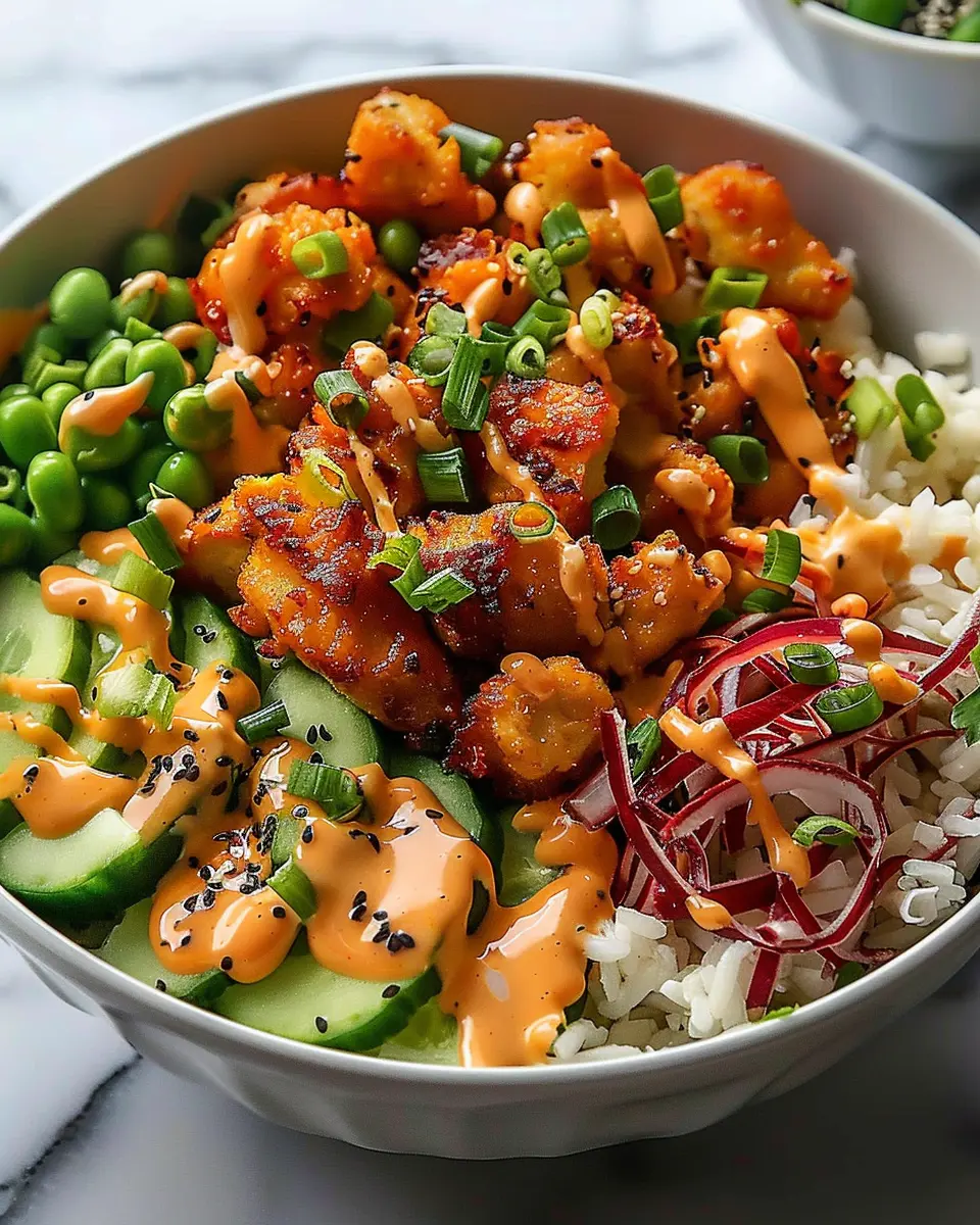 Bang Bang Chicken Bowl: Easy and Flavorful Family Favorite