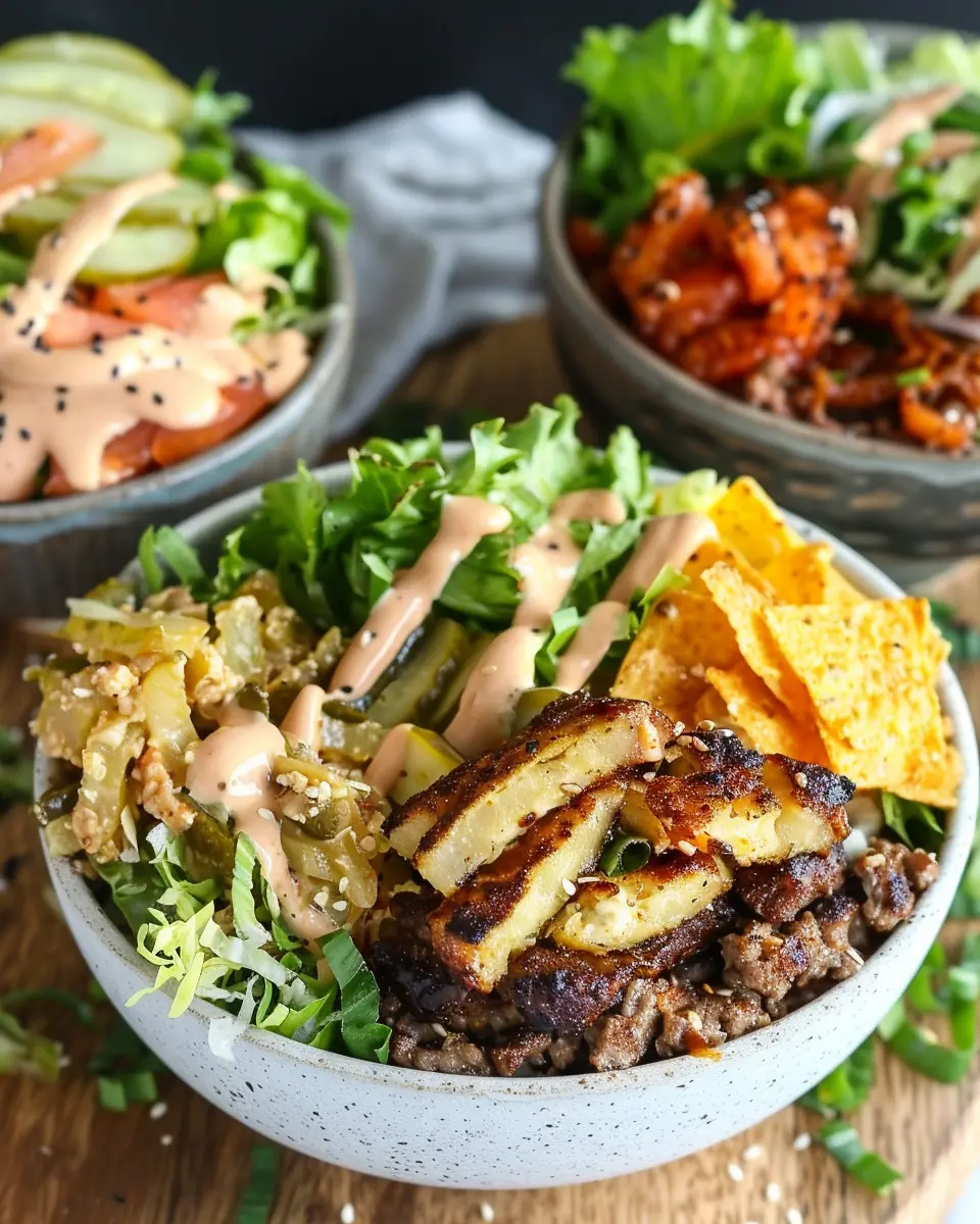 Burger Bowls