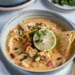 White Chicken Chili Recipe with Cream Cheese