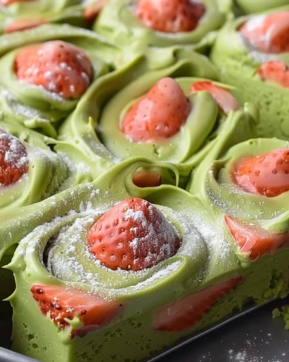 Strawberry Matcha Latte Rolls: The Best Sweet Treat You’ll Love