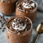 High Protein Chocolate Chia Pudding