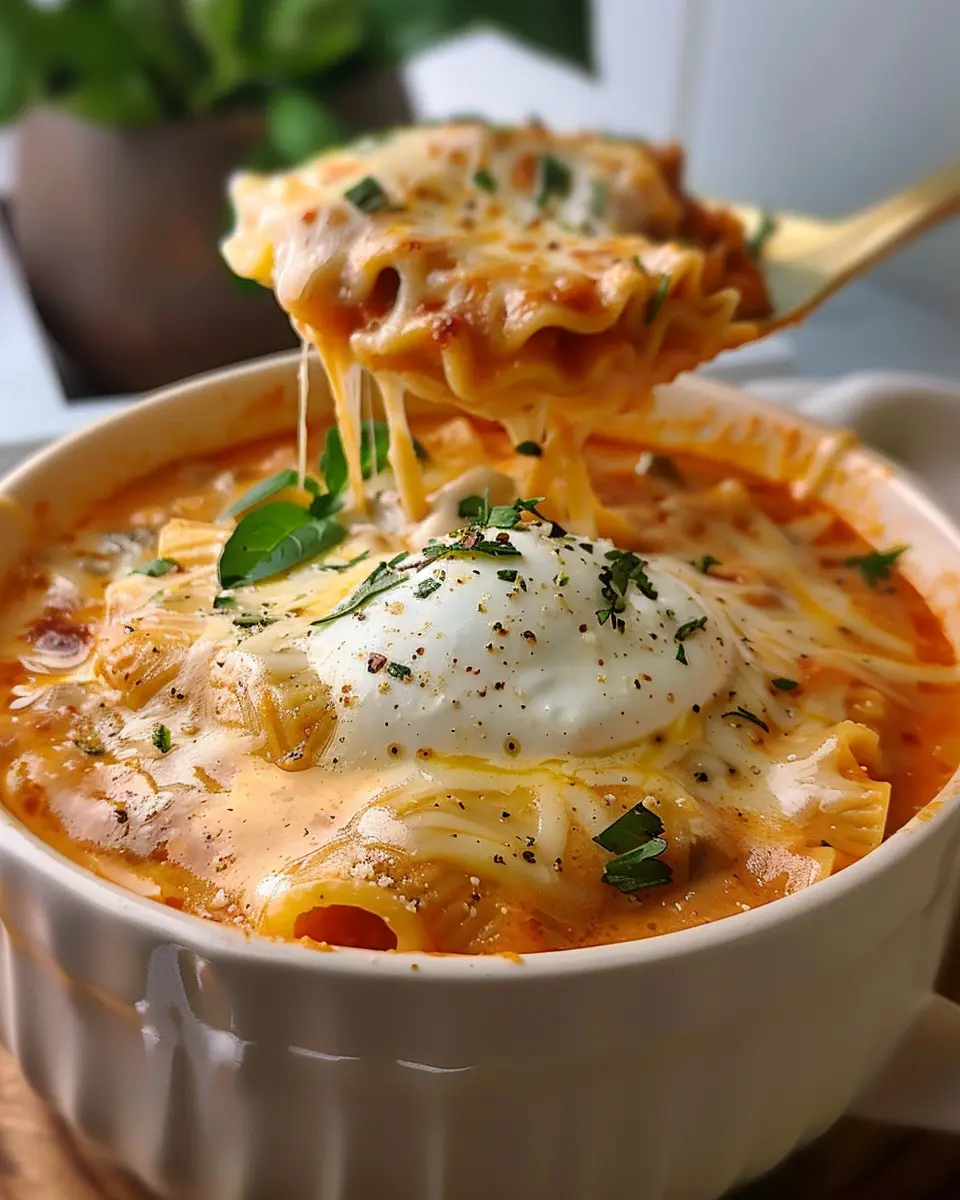Creamy Lasagna Soup: A Cozy, Indulgent Twist on Tradition