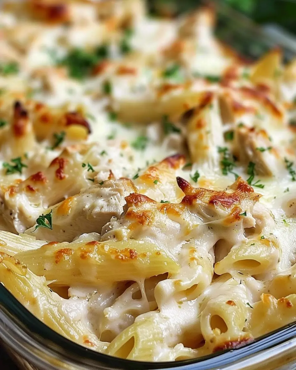 Chicken Alfredo Pasta Bake Recipe: Indulgent Comfort for All