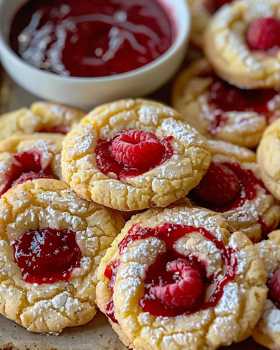 Lemon Cookies with Raspberry Curd: The Best Treat for Any Day