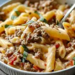 Creamy Rotel Pasta with Ground Beef for Cozy Weeknight Dinners