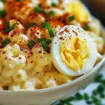 Deviled Egg Macaroni Salad