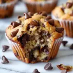 Banana Chocolate Chip Muffins (VIDEO)