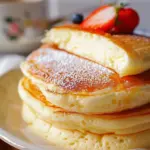 Fluffy Japanese Soufflé Pancakes