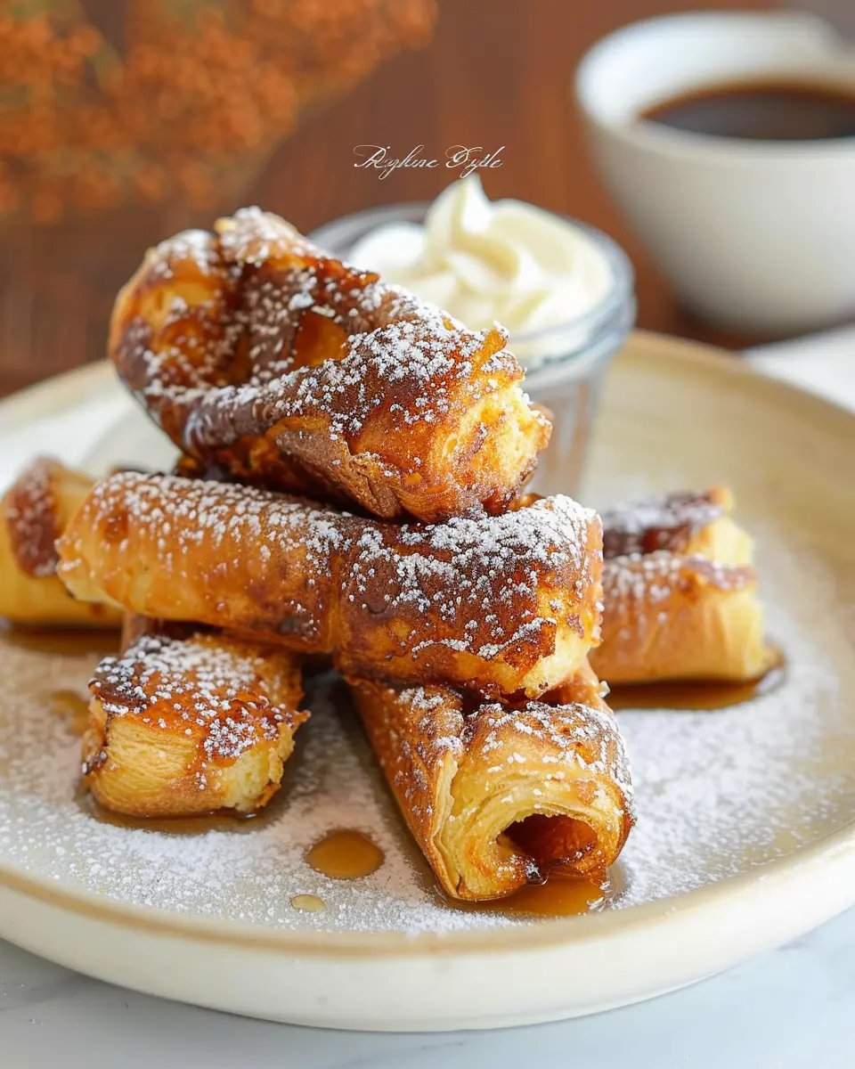 Roulés façon pain perdu