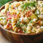 Dill Pickle Bacon Pasta Salad That Will Wow Your Taste Buds