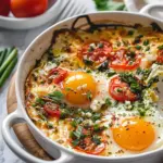 Baked Feta Eggs Recipe