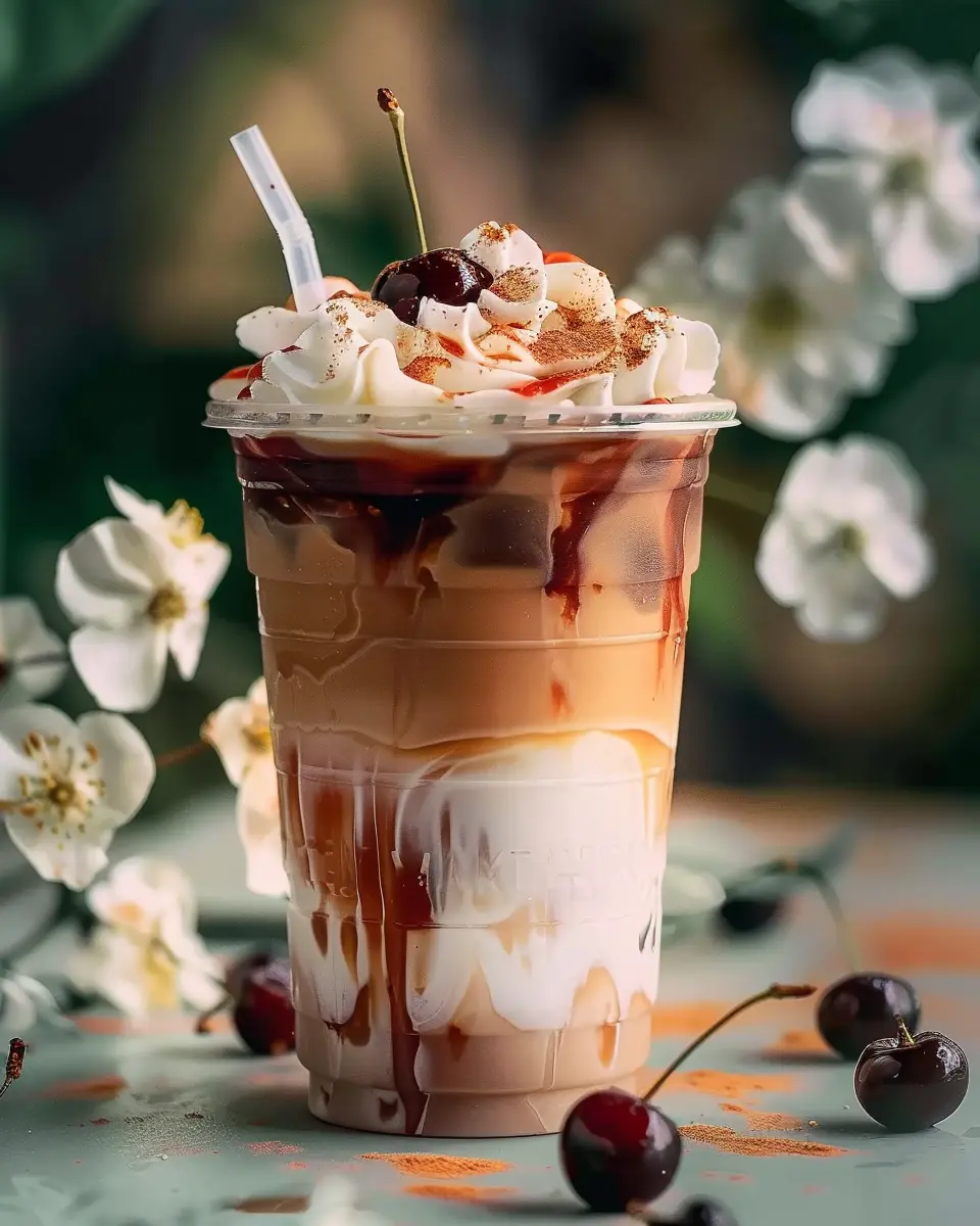 Cherry Vanilla Iced Latte Bliss: Your Ultimate Summer Refreshment