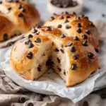 The Fluffiest Chocolate Chip Milk Buns