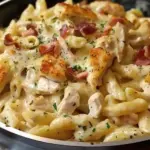 Chicken Bacon Ranch Pasta