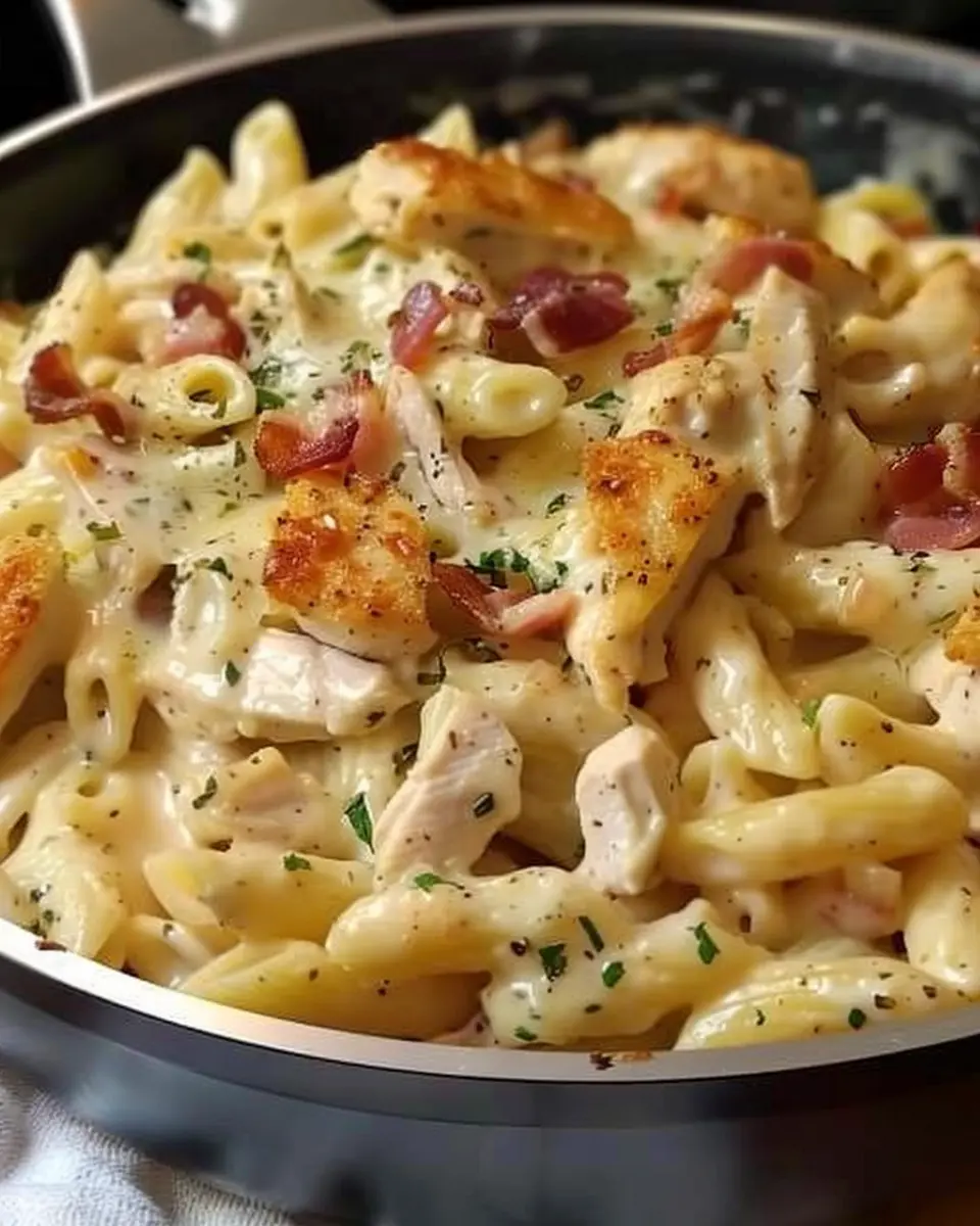 Chicken Bacon Ranch Pasta: An Easy Comfort Dish for All Home Chefs