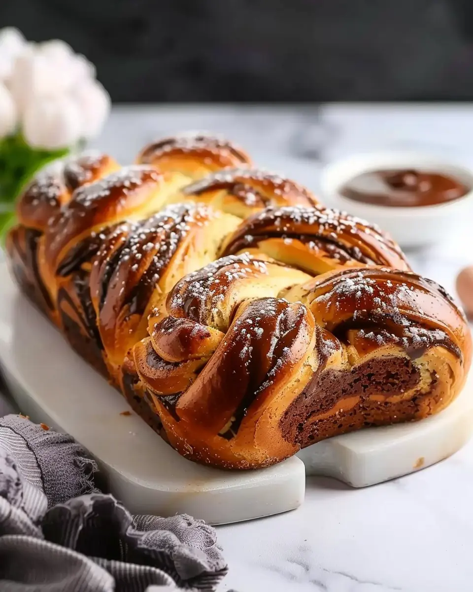 Spectacular Nutella Swirl Easter Bread: Indulge in Homemade Bliss