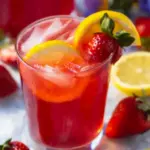 The Best Hibiscus Tea Strawberry-Lemonade Refresher