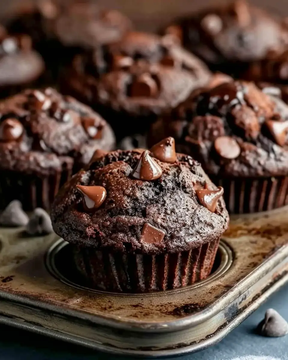 Double Chocolate Chip Muffins Recipe: Indulgent Treats for All