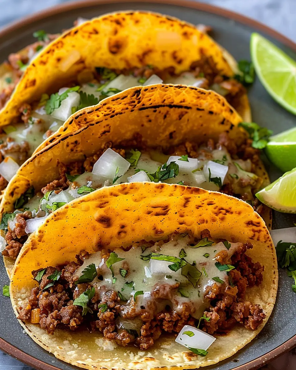 Crispy Ground Beef Tacos: Easy, Flavorful Recipe for All