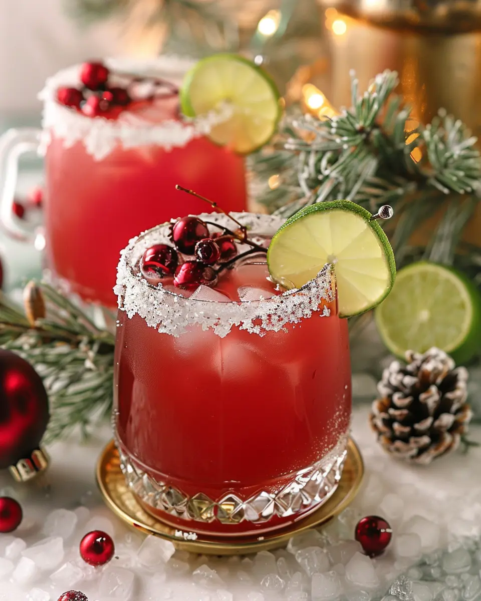 Christmas Mistletoe Margarita