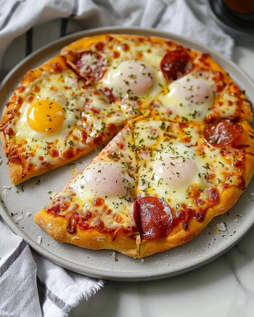 Pizza Eggs: Easy, Flavorful Weekend Breakfast with Turkey Bacon
