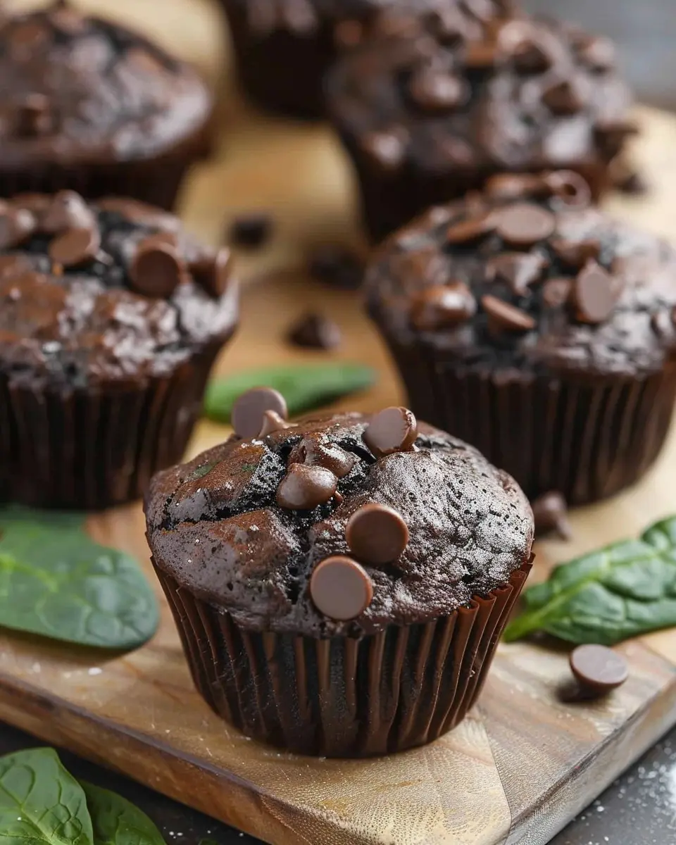 Chocolate Spinach Muffins: A Delightful Twist on Healthy Treats