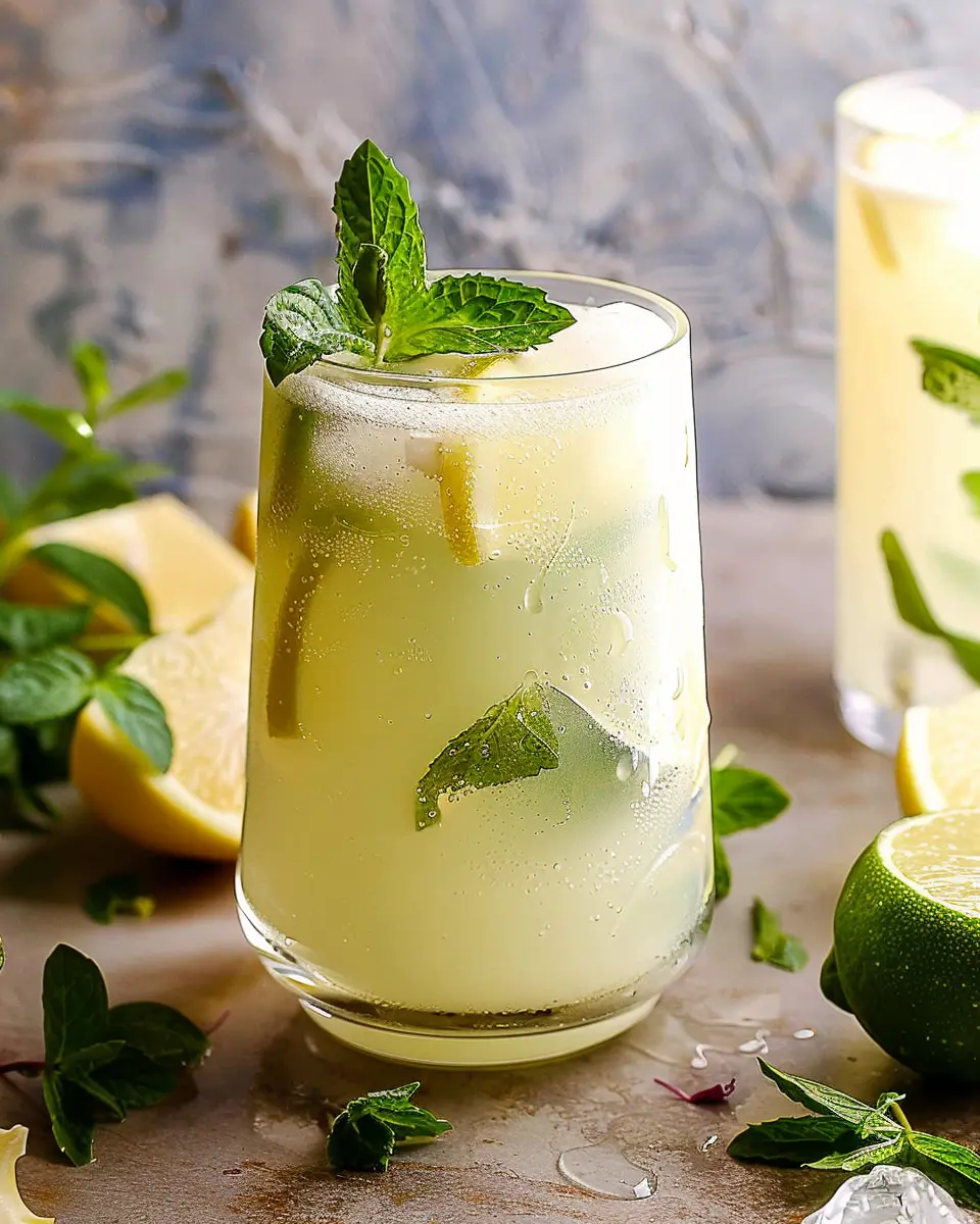 Egyptian Mint Lemonade (Limonana)