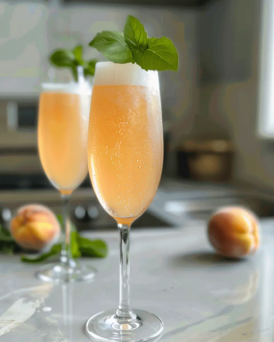 Peach Bellini Mocktail Recipe: A Refreshing Twist for Every Occasion