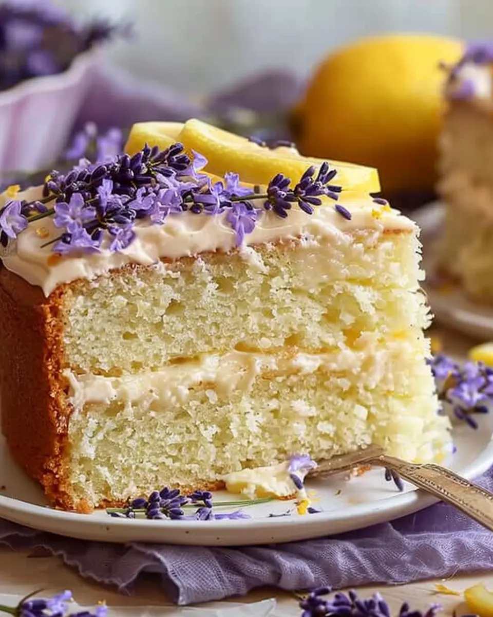 Lemon Lavender Cake Recipe: The Best Indulgence for Your Tastebuds