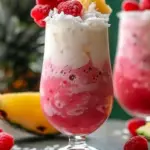 Raspberry Colada Twist