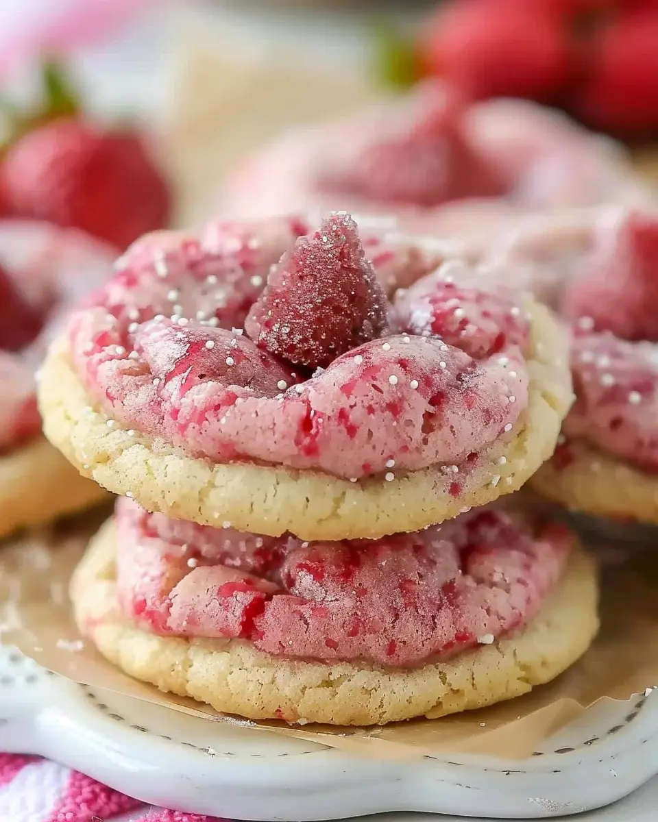 Strawberry Kiss Cookies: Easy and Indulgent Treats for Everyone