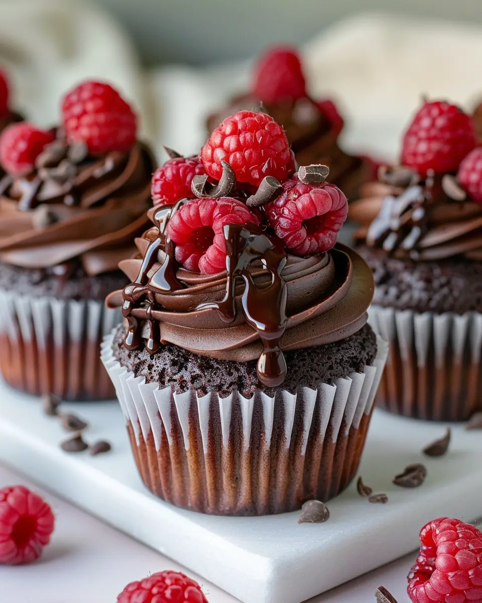 Decadent Raspberry Chocolate Lava Cupcakes You’ll Adore
