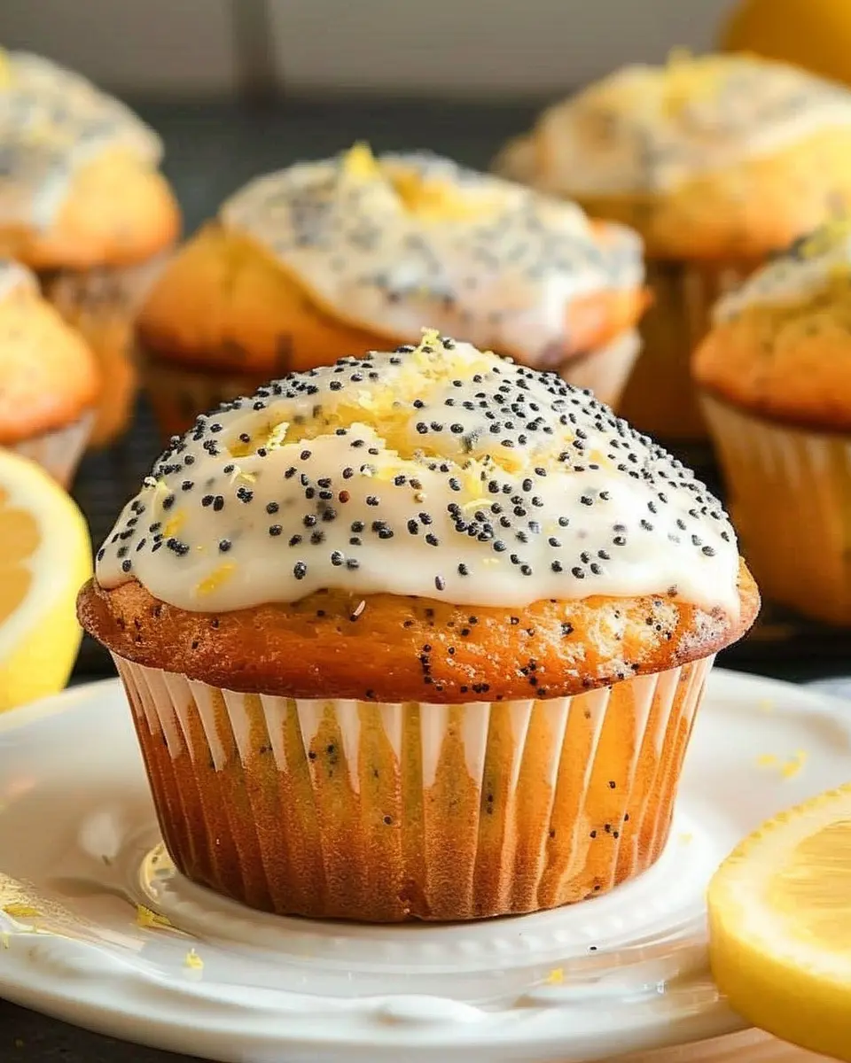 Lemon Poppyseed Muffins