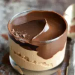 Vegan Peanut Butter Mousse (with a Chocolate Ganache!)