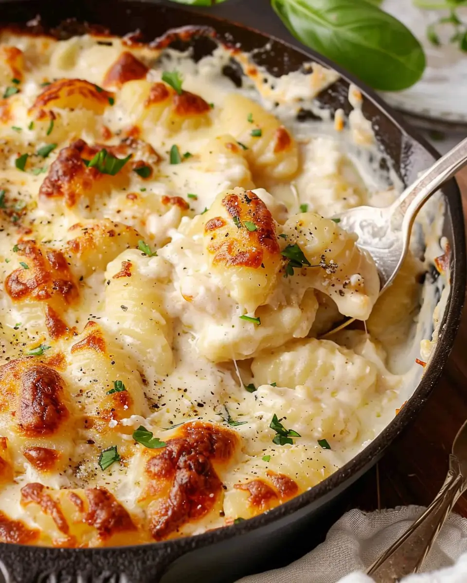 Chicken Alfredo Gnocchi Bake: A Cozy, Indulgent Family Favorite