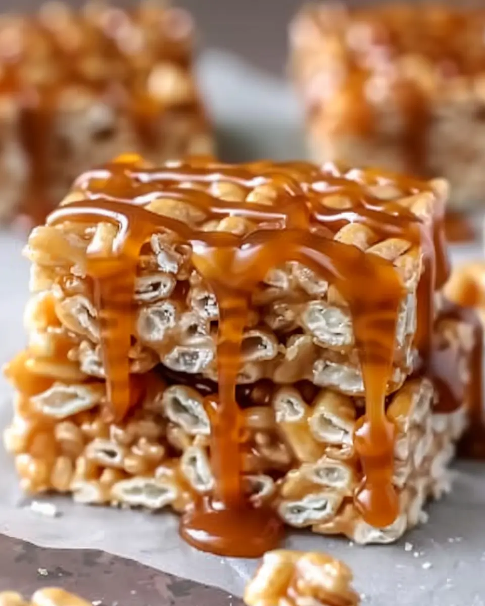 Salted Caramel Rice Krispie Treats: An Easy Indulgence You’ll Love