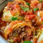 Slow Cooker Unstuffed Cabbage Rolls