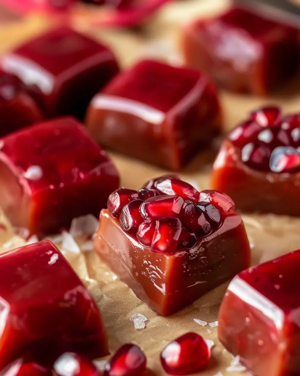 Pomegranate Caramels: Indulgent Treats for Every Home Chef