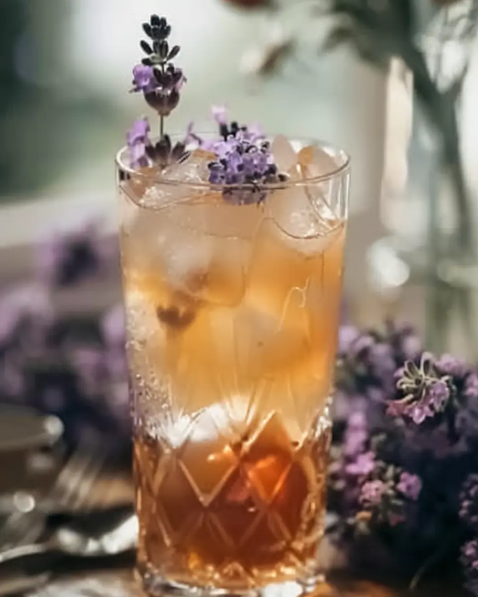 Lavender Vanilla Cream Soda Mocktail: Refreshing and Easy Delight